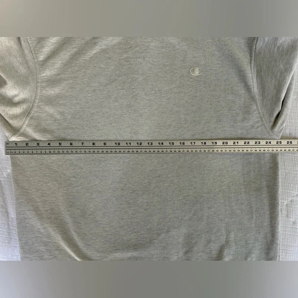 Champion Reverse Weave Crewneck Sweatshirt Gray XL Men’s Athletic Pullover Logo